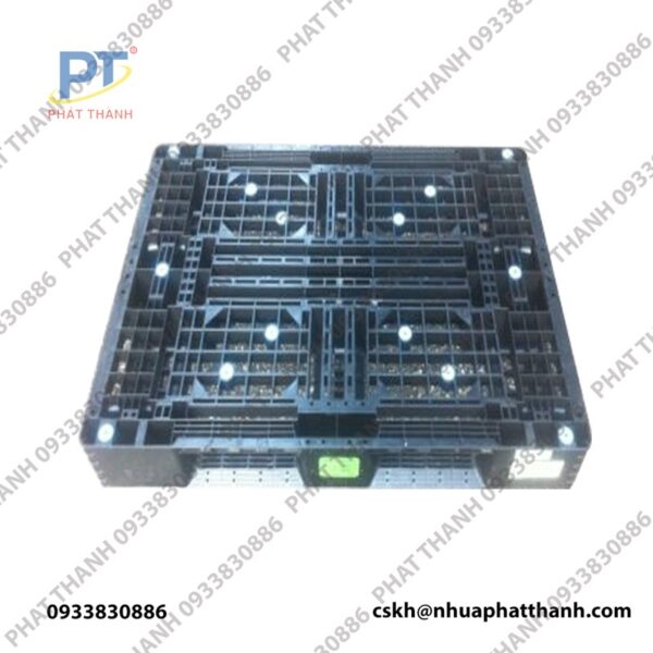 Pallet nhựa liền khối 1 mặt (1200x1000x150 )